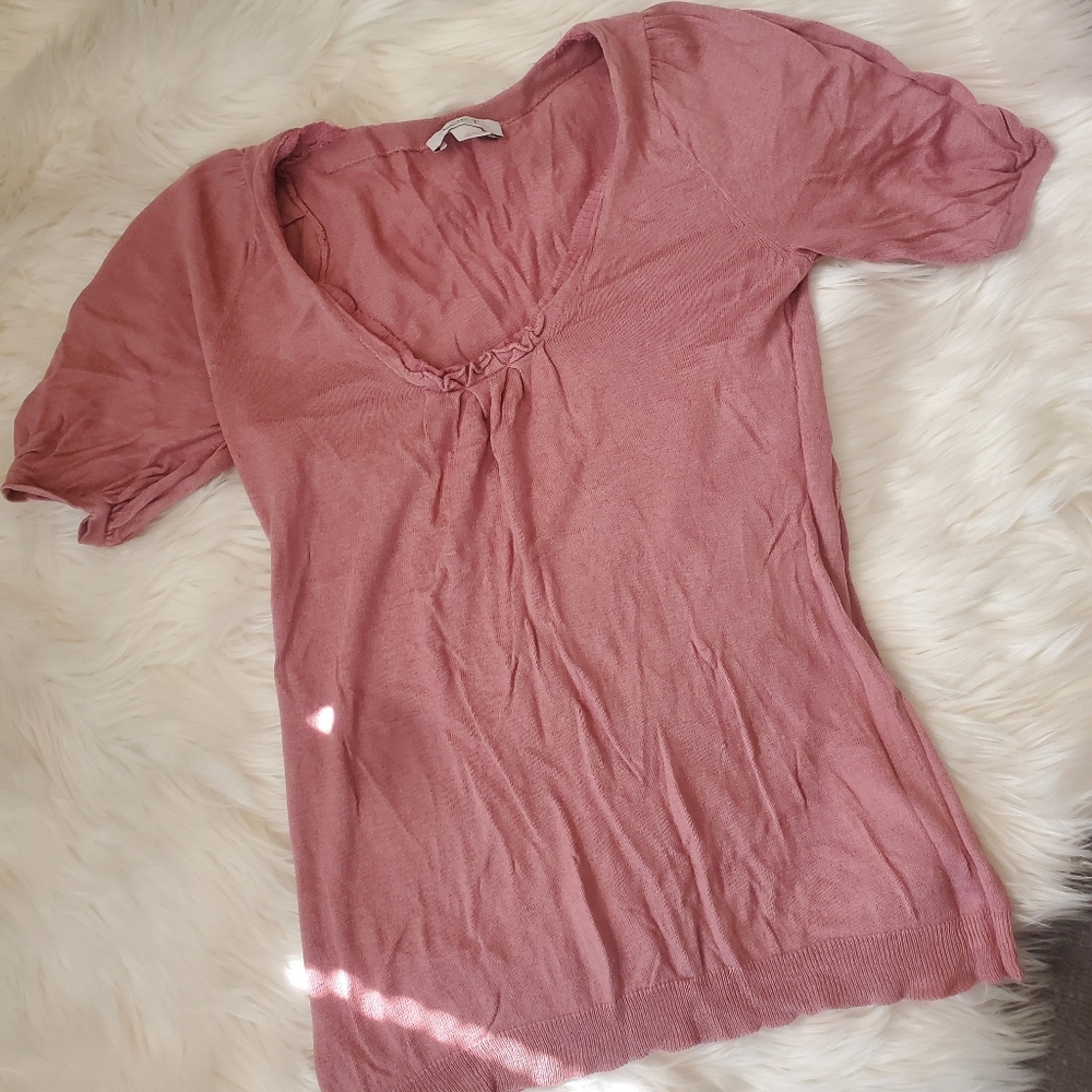 Loft Short Sleeve Sweater